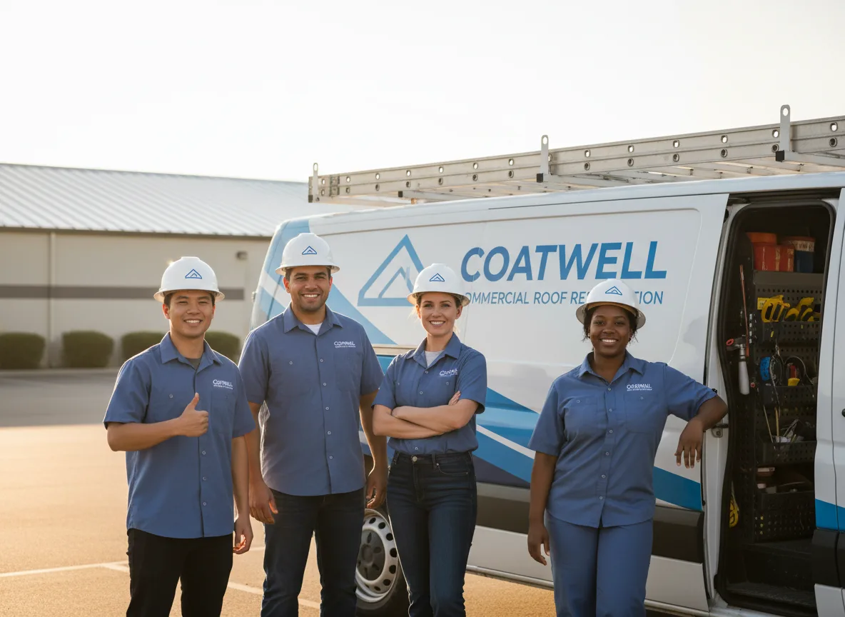 Commercial roof coating company in Meadowview, VA